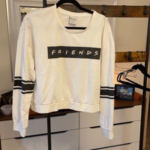 Cropped Friends sweatshirt